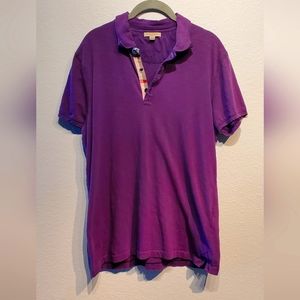 Burberry Purple Polo